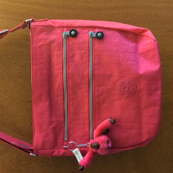 Kipling Bags Kipling Zelenka Vibrant Pink Poshmark